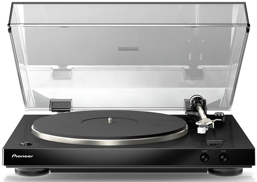 Проигрыватель винила Pioneer PL-30-K полностью автоматический черный Проигрыватель винила Pioneer PL-30-K полностью автоматический черныйВиниловые проигрыватели<br>полностью автоматический; система привода- ременная; фонокорректор; переключение- автоматическое; 33 об/мин; 45 об/мин; звукосниматель; тонарм<br><br>Цвет: черный