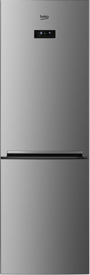 Холодильник BEKO RCNK365E20ZX, двухкамерный, нержавеющая сталь Холодильник BEKO RCNK365E20ZX, двухкамерный, нержавеющая стальХолодильники<br>количество камер: двухкамерный; расположение морозильной камеры- снизу, размораживание морозильной камеры- No Frost, общий объем 365л, зона свежести, антибактериальное покрытие, цвет: нержавеющая сталь<br><br>Цвет: нержавеющая сталь