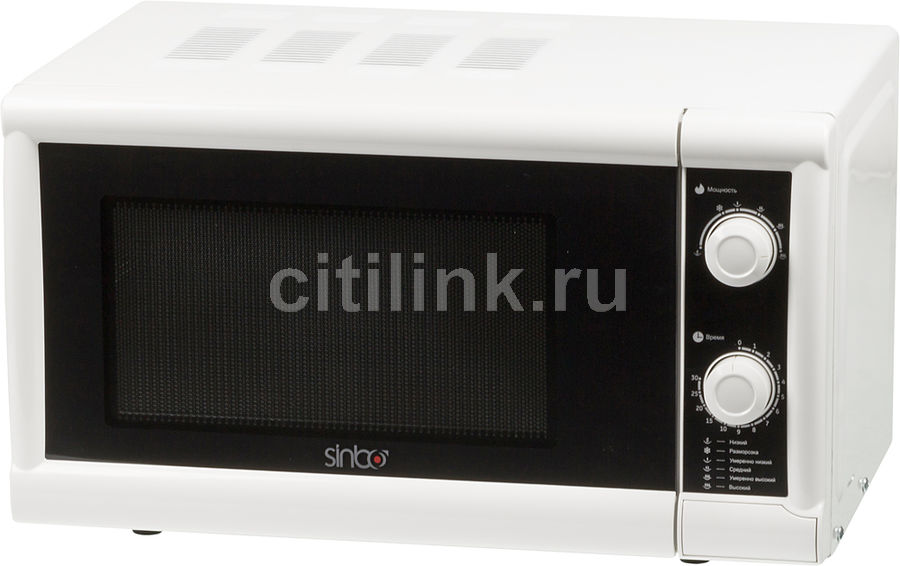 Микроволновая печь SINBO SMO 3660, белый Микроволновая печь SINBO SMO 3660, белыйМикроволновые печи<br>мощность 700Вт, объем 20л, автоматическая разморозка, цвет- белый<br>