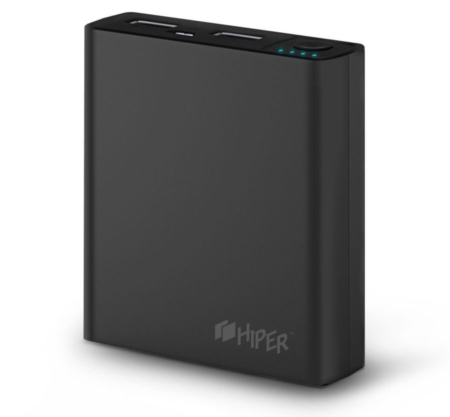 Внешний аккумулятор HIPER RP7500, 7500мAч, черный [rp7500 black]