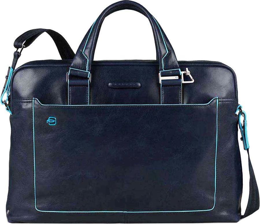Сумка Piquadro Blue Square CA3335B2/BLU2 синий натур.кожа Сумка Piquadro Blue Square CA3335B2/BLU2 синий натур.кожаСумки<br>Сумка с двумя ручками из натуральной телячей кожи с голубой окантовкой. Съемный плечевой ремень. Одно основное отделение, отделения для ноутбука (13) и iPad / iPad Air. Органайзер, карманы для мелких вещей и зонта. Система крепления к ручке багажной сумки. Внешний большой карман на молнии.<br><br>Линейка: Blue Square<br>Цвет: синий