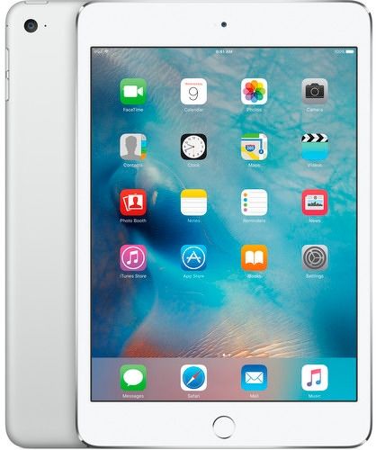 Планшет APPLE iPad mini 4 128Gb Wi-Fi MK9P2RU/A, 2GB, 128GB, iOS серебристый Планшет APPLE iPad mini 4 128Gb Wi-Fi MK9P2RU/A, 2GB, 128GB, iOS серебристыйПланшеты<br>сенсорный экран, Multitouch, диагональ: 7.9 (20 см), разрешение: 2048 x 1536, Wi-Fi, Bluetooth, основная камера: 8Мп, фронтальная камера: 1.2Мп, объём встроенной памяти: 128Гб, операционная система: iOS<br><br>Линейка: iPad mini 4<br>Цвет: серебристый