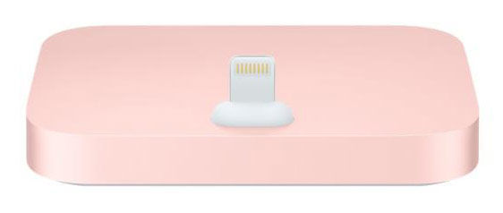Док-станция APPLE ML8L2ZM/A, 8-pin Lightning (Apple), розовый Док-станция APPLE ML8L2ZM/A, 8-pin Lightning (Apple), розовыйЗарядные устройства<br>Настольная док-станция для Apple iPhone 6S и 6S Plus с аудиовыходом 3,5мм для подключения внешней активной акустики. Док-станция служит для зарядки и для соединения с компьютером. Для соединения док-станции с источником питания либо компьютером используется USB-кабель (приобретается дополнительно)<br><br>Цвет: розовый