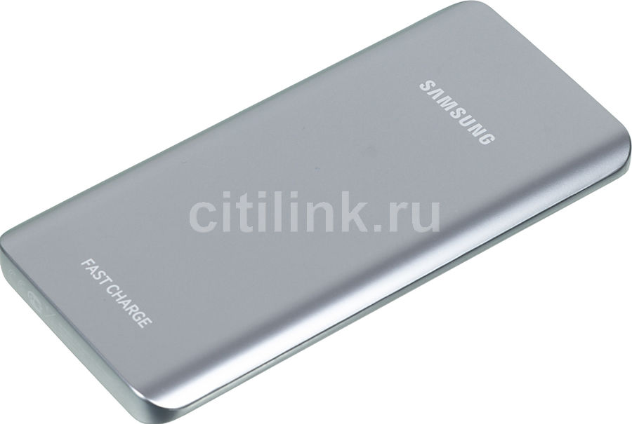 Внешний аккумулятор SAMSUNG EB-PN920USRGRU, 5200мAч, серебристый Внешний аккумулятор SAMSUNG EB-PN920USRGRU, 5200мAч, серебристыйВнешние аккумуляторы<br>Мобильный аккумулятор с емкостью батареи 5200мАч. Для подзарядки мобильных устройств используется кабель с разъемом microUSB.<br><br>Цвет: серебристый