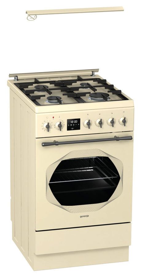 Газовая плита GORENJE K537INI, электрическая духовка, бежевый Газовая плита GORENJE K537INI, электрическая духовка, бежевыйГазовые плиты<br>тип духовки- электрическая, электроподжиг- автоматический, информационный дисплей, гриль- электрический, ширина 50см цвет- бежевый<br><br>Линейка: Infinity<br>Цвет: бежевый