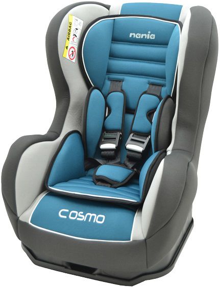 Автокресло детское NANIA Cosmo SP LX (agora petrole), 0+/1, голубой/серый [093009]