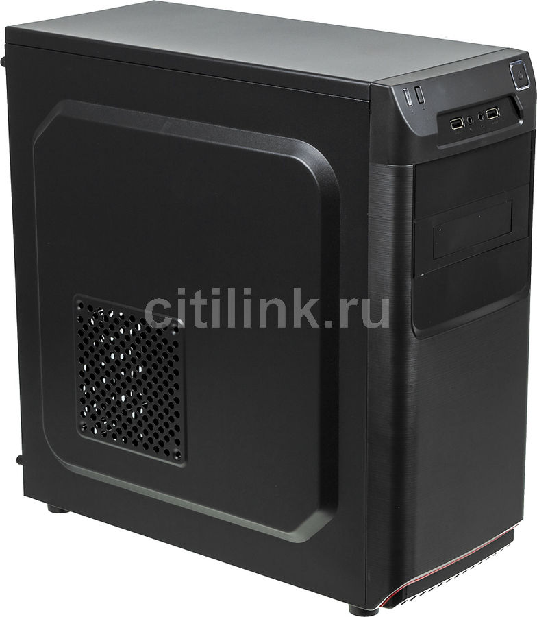 Корпус ATX ACCORD ACC-B305, Midi-Tower, без БП, черный