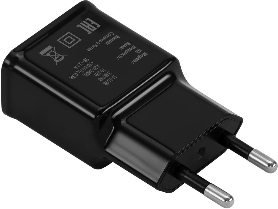 Сетевое зарядное устройство BURO TJ-159b, USB, 2.1A, черный Сетевое зарядное устройство BURO TJ-159b, USB, 2.1A, черныйЗарядные устройства<br>Универсальное сетевое зарядное устройство с выходом USB, позволяющее заряжать мобильные устройства разных производителей.<br><br>Цвет: черный