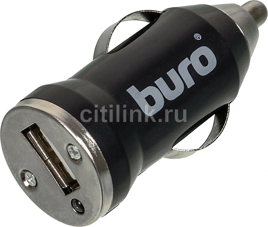 Автомобильное зарядное устройство BURO TJ-084, USB, 1A, черный Автомобильное зарядное устройство BURO TJ-084, USB, 1A, черныйЗарядные устройства<br>Универсальное автомобильное зарядное устройство с портом USB для зарядки мобильных устройств разных производителей. Компактный корпус и встроенный индикатор работы.<br><br>Материал: пластик<br>Цвет: черный
