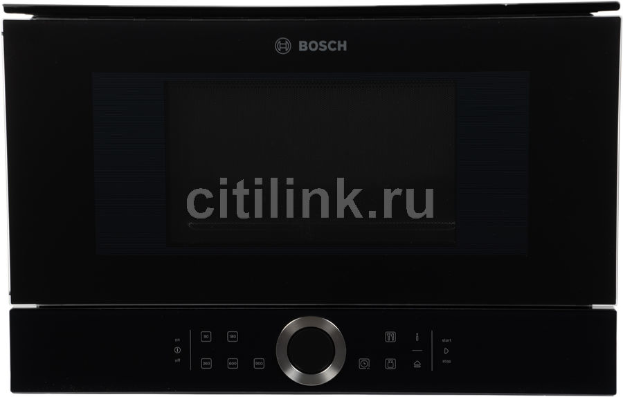 Микроволновая Печь Bosch BFL634GB1 21л. 900Вт черный (встраиваемая) Микроволновая Печь Bosch BFL634GB1 21л. 900Вт черный (встраиваемая)Встраиваемые микроволновые печи<br>мощность свч 900Вт; объем 21л; управление - электронное<br>
