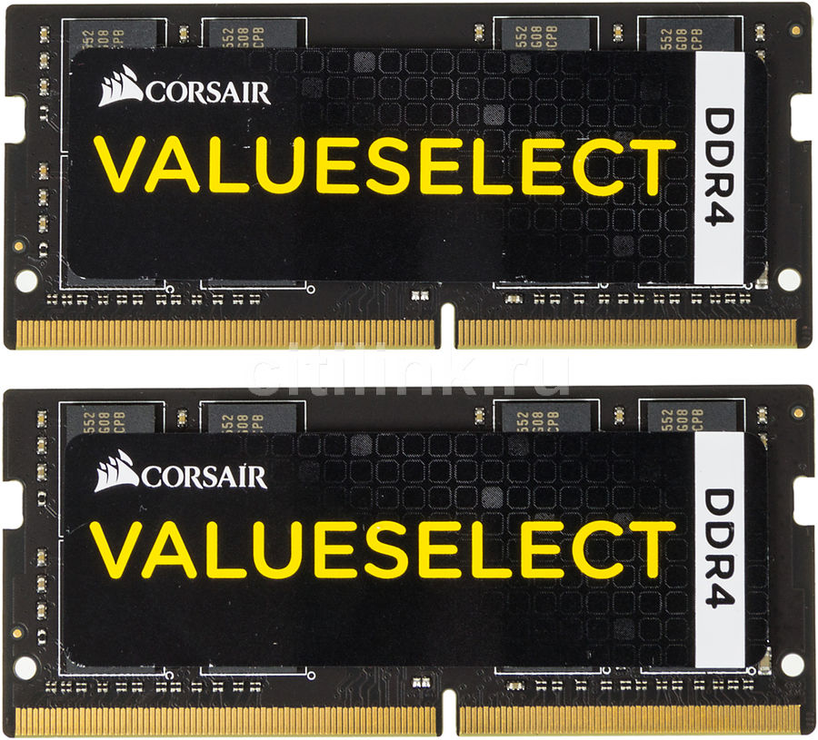 Модуль памяти CORSAIR CMSO16GX4M2A2133C15 DDR4 - 2x 8Гб 2133, SO-DIMM, Ret Модуль памяти CORSAIR CMSO16GX4M2A2133C15 DDR4 - 2x 8Гб 2133, SO-DIMM, RetМодули памяти<br>260-pin; частота: 2133; латентность: CL15; форм-фактор: SO-DIMM; комплект модулей для идеальной совместной работы, тип поставки: Ret<br>