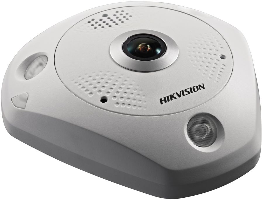 Видеокамера IP HIKVISION DS-2CD6362F-IVS, 1.27 мм, белый Видеокамера IP HIKVISION DS-2CD6362F-IVS, 1.27 мм, белыйКамеры видеонаблюдения<br>съемка: цветная; матрица: CMOS, 6Мп, объектив 1.27 мм; 180°; исполнение: уличная; видео: 25 кадр/с, 3072 х 2048; ИК-подсветка; съемка в HDR; PoE; слот для карт памяти; антивандальная; низкотемпературная; микрофон; детектор движения; RJ-45<br><br>Цвет: белый