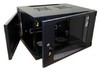 Шкаф коммутационный Lanmaster Next (TWT-CBWNG-12U-6X6-BK) 12U 550x600мм пер.дв.стекл 60кг черный