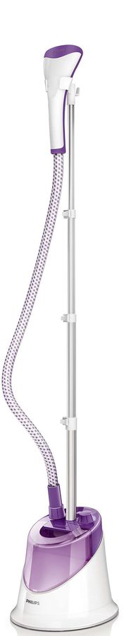 Отпариватель PHILIPS GC502/30, белый / сиреневый Отпариватель PHILIPS GC502/30, белый / сиреневыйОтпариватели<br>мощность: 1600Вт; резервуар для воды: 1.4л; цвет: белый<br><br>Цвет: белый / сиреневый