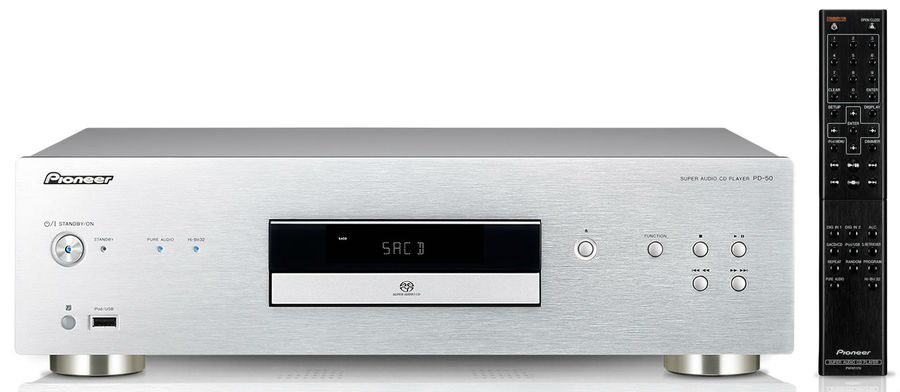 Плеер CD PIONEER PD-50-S, серебристый Плеер CD PIONEER PD-50-S, серебристыйCD плееры Hi-Fi<br>количество дисков: 1; диапазон частот CD: 4 Гц - 20 КГц; сигнал/шум: 117дБ; поддержка iPod; CD-R/RW; MP3; WMA; USB порт; цвет: серебристый; коаксиальный выход; оптический выход<br><br>Цвет: серебристый