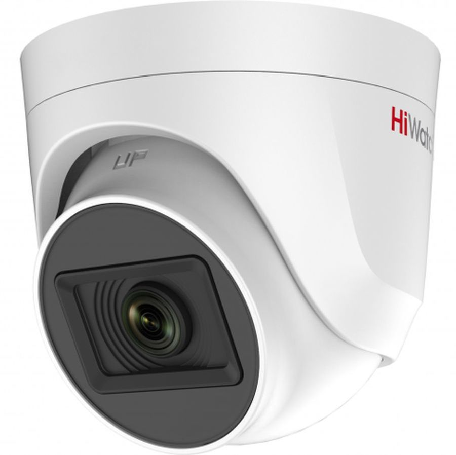 Камера видеонаблюдения HIKVISION HiWatch DS-T103, 2.8 мм, белый Камера видеонаблюдения HIKVISION HiWatch DS-T103, 2.8 мм, белыйКамеры видеонаблюдения<br>съемка: цветная; матрица: CMOS, 1Мп, объектив 2.8 мм; 92°; исполнение: внутренняя; видео: 25 кадр/с, 1296 х 732; ИК-подсветка; влагозащищенная; низкотемпературная<br><br>Линейка: HiWatch<br>Цвет: белый