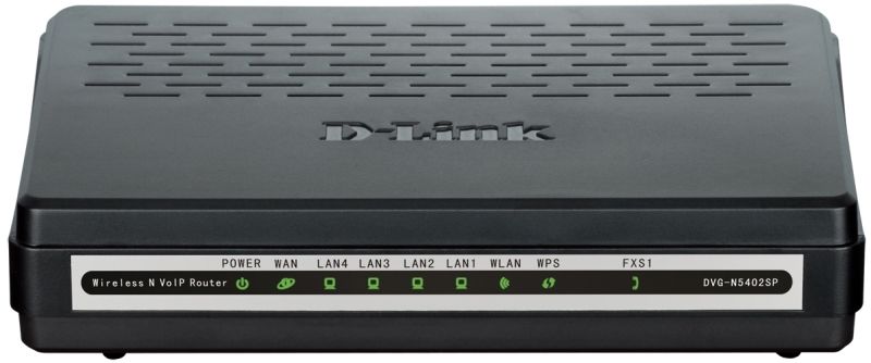Беспроводной маршрутизатор D-LINK DVG-N5402SP/1S/C1A, черный Беспроводной маршрутизатор D-LINK DVG-N5402SP/1S/C1A, черныйМаршрутизаторы<br>Беспроводной маршрутизатор D-Link DVG-N5402SP/1S/C1A с 1 FXS-портом, который позволяет подключить аналоговый телефон для совершения вызовов через сеть Интернет.<br><br>Цвет: черный