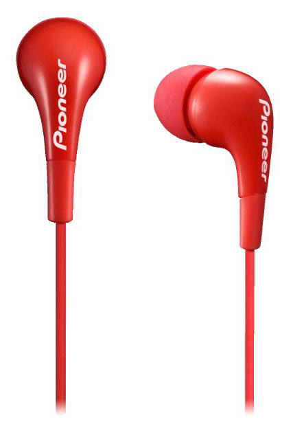 Наушники PIONEER SE-CL502-R, вкладыши, красный, проводные Наушники PIONEER SE-CL502-R, вкладыши, красный, проводныеНаушники<br>тип соединения: проводные; акустический тип: закрытые; тип амбушюр: вкладыши<br><br>Цвет: красный