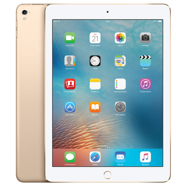 Планшет APPLE iPad Pro 9.7 32Gb Wi-Fi MLMQ2RU/A, 32GB, iOS золотистый Планшет APPLE iPad Pro 9.7 32Gb Wi-Fi MLMQ2RU/A, 32GB, iOS золотистыйПланшеты<br>сенсорный экран, Multitouch, диагональ: 9.7 (24.6 см), разрешение: 2048 x 1536, Wi-Fi, Bluetooth, основная камера: 12Мп, фронтальная камера: 5Мп, fingerprint, объём встроенной памяти: 32Гб, операционная система: iOS<br><br>Линейка: iPad Pro<br>Цвет: золотистый