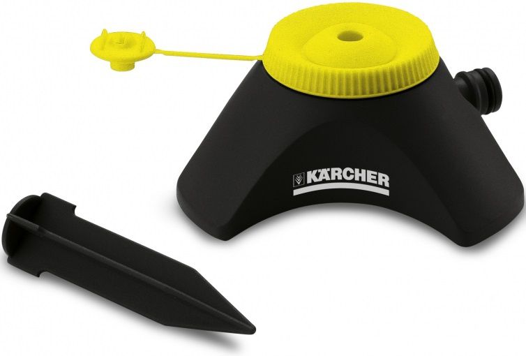 Дождеватель Karcher CS 90 (2.645-025.0) Дождеватель Karcher CS 90 (2.645-025.0)Поливочное оборудование<br>Дождеватель круговой CS 90, диаметр полива 9 м,площадь полива до 64 кв.м. С дополнительной насадкой для орошения узких участков. С дополнительной пикой.<br>