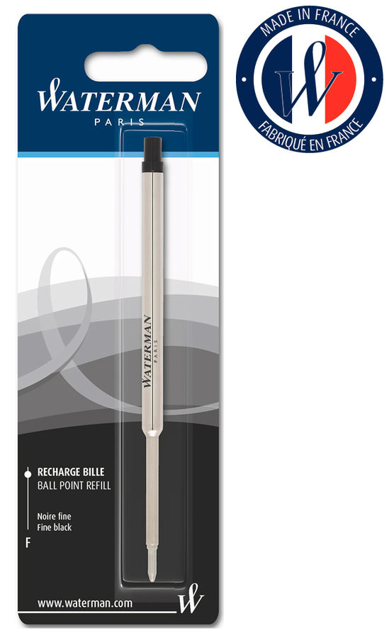 Стержень шариковый Waterman Refill BP Standard Maxima (1964017) F черный чернила Стержень шариковый Waterman Refill BP Standard Maxima (1964017) F черный чернилаРасходные материалы Премиум<br>тип стержня: шариковый; цвет чернил: черный; размер пишущего узла: тонкий (F)<br>