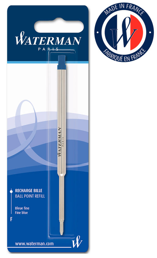 Стержень шариковый Waterman Refill BP Standard Maxima (1964016) F синие чернила Стержень шариковый Waterman Refill BP Standard Maxima (1964016) F синие чернилаРасходные материалы Премиум<br>тип стержня: шариковый; цвет чернил: синий; размер пишущего узла: тонкий (F)<br>
