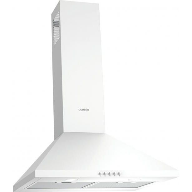 Вытяжка каминная Gorenje WHC623E16W белый управление: кнопочное (1 мотор) Вытяжка каминная Gorenje WHC623E16W белый управление: кнопочное (1 мотор)Каминные вытяжки<br>количество двигателей: 1; мощность: 141Вт; производительность: 505м3/час; режим: отвод/циркуляция; диаметр штуцера: 150 мм; встроенная подсветка; фильтр: алюминиевый жироулавливающий; ширина: 60см; цвет: белый<br><br>Цвет: белый