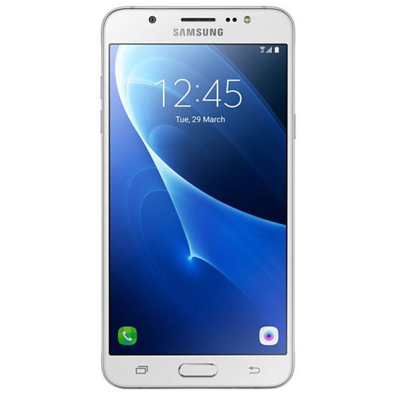 Смартфон SAMSUNG Galaxy J7 (2016) SM-J710 белый Смартфон SAMSUNG Galaxy J7 (2016) SM-J710 белыйМобильные телефоны<br>ОС Android 6.0, экран: 5.5, IPS, 1280x720, процессор: Samsung Exynos 7870, 1600МГц, 8-ми ядерный, камера: 13Мп, FM-радио, GPS, ГЛОНАСС, время работы в режиме разговора, до: 16ч<br><br>Цвет: белый