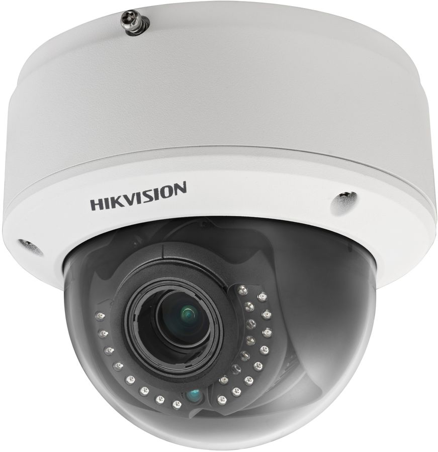 Видеокамера IP HIKVISION DS-2CD4125FWD-IZ, 2.8 - 12 мм, белый Видеокамера IP HIKVISION DS-2CD4125FWD-IZ, 2.8 - 12 мм, белыйКамеры видеонаблюдения<br>съемка: цветная; матрица: CMOS, объектив 2.8 - 12 мм; исполнение: уличная; видео: 50 кадр/с, 1920 х 1080; ИК-подсветка; съемка в HDR; PoE; слот для карт памяти; антивандальная; низкотемпературная; микрофон; детектор движения; RJ-45<br><br>Цвет: белый