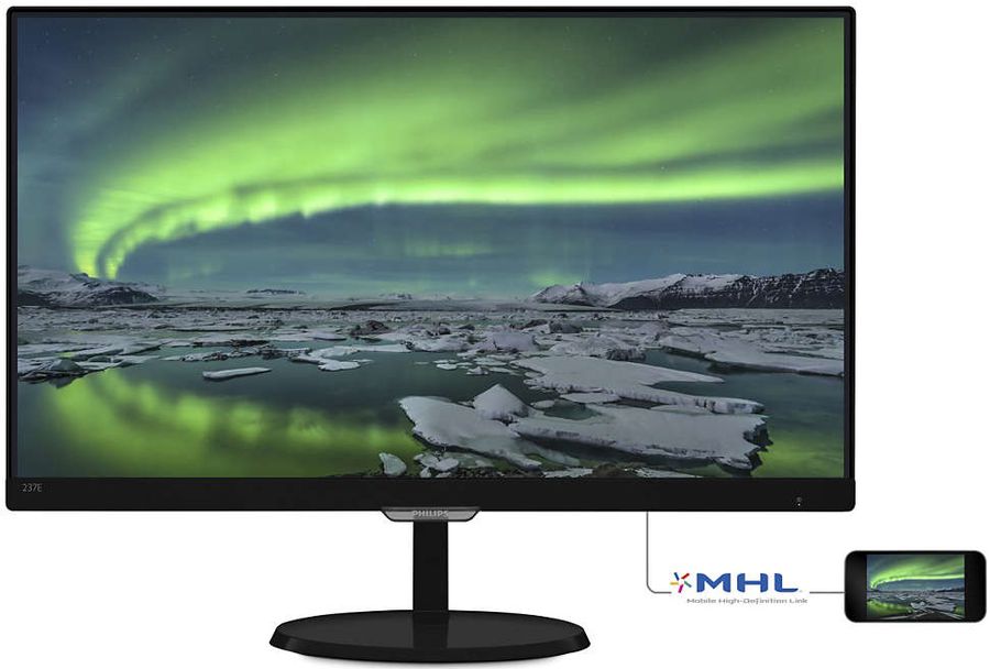 Монитор ЖК PHILIPS 237E7QDSB (00/01) 23, черный Монитор ЖК PHILIPS 237E7QDSB (00/01) 23, черныйМониторы<br>размер экрана: 23, широкоформатная матрица IPS с разрешением 1920x1080, отношением сторон 16:9, яркостью 250кд/м2, разъем D-SUB (VGA), DVI, HDMI<br><br>Цвет: черный