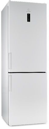 Холодильник INDESIT EF 18 D, двухкамерный, белый Холодильник INDESIT EF 18 D, двухкамерный, белыйХолодильники<br>количество камер: двухкамерный; расположение морозильной камеры- снизу, размораживание морозильной камеры- No Frost, цвет: белый<br><br>Цвет: белый