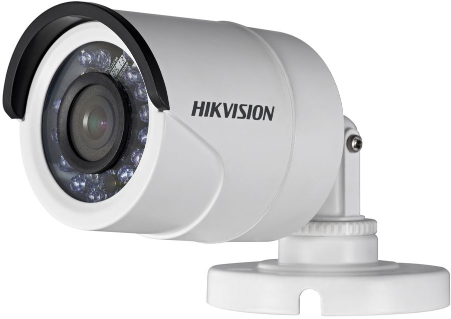 Камера видеонаблюдения HIKVISION DS-2CE16C0T-IR, 3.6 мм, белый Камера видеонаблюдения HIKVISION DS-2CE16C0T-IR, 3.6 мм, белыйКамеры видеонаблюдения<br>съемка: цветная; матрица: CMOS, 1Мп, объектив 3.6 мм; 70.9°; исполнение: уличная; видео: 25 кадр/с, 1296 х 732; ИК-подсветка; влагозащищенная; низкотемпературная<br><br>Цвет: белый