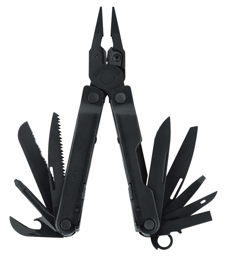 Мультитул Leatherman Rebar (831563) 101.6мм 17функций черный карт.коробка Мультитул Leatherman Rebar (831563) 101.6мм 17функций черный карт.коробкаМультитулы<br>Пассатижи, съемные стальные кусачки для проводов,съемные стальные кусачки для твердых проводов, Электрический обжим для контактов, 420HC нож, 420HC серрейтоный нож, напильник по дереву и металлу,маленькая отвертка,большая отвертка,отвертка Phillips, шило с ушком, линейка (8 дюймов/20 cm)<br><br>Цвет: черный