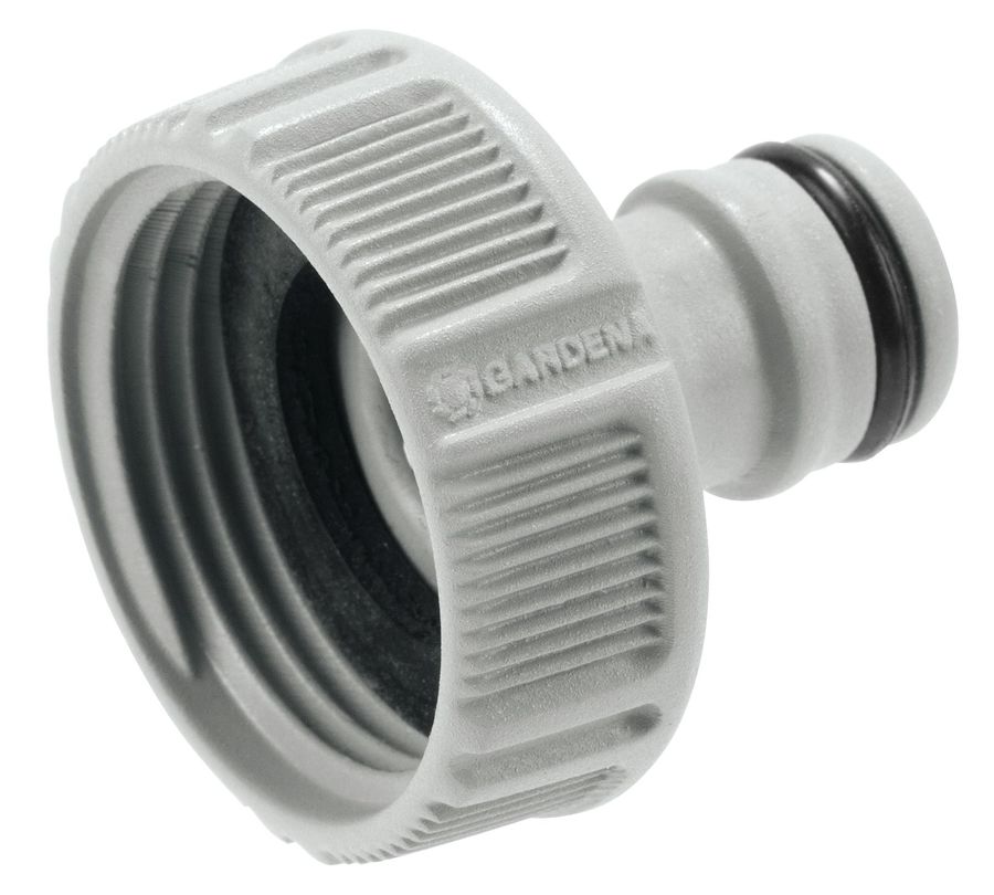 Штуцер Gardena 1 (18202-29.000.00) Штуцер Gardena 1 (18202-29.000.00)Поливочное оборудование<br>Предназначен для соединения с резьбовыми кранами. Легко устанавливается. Не требует использования инструментов. Для кранов диаметром 26,5 мм (G 3/4) с резьбой 33,3 мм ( G 1).<br>