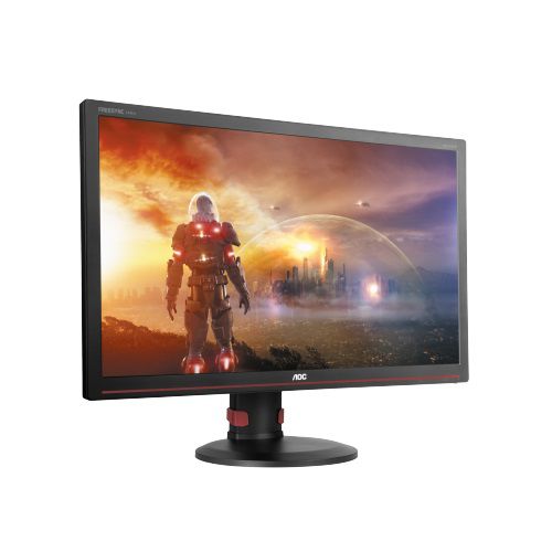 Монитор ЖК AOC Gaming G2770PF 27, черный/красный и черный Монитор ЖК AOC Gaming G2770PF 27, черный/красный и черныйМониторы<br>размер экрана: 27, широкоформатная матрица TN+film с разрешением 1920x1080, отношением сторон 16:9, яркостью 300кд/м2, временем отклика 1мс, встроенными динамиками, регулируемой эргономичной подставкой, разъем D-SUB (VGA), DVI, HDMI, Display Port<br><br>Линейка: Gaming<br>Цвет: черный/красный и черный
