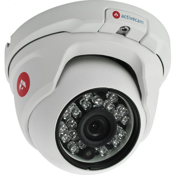Видеокамера IP ACTIVECAM AC-D8101IR2, 2.8 мм, белый Видеокамера IP ACTIVECAM AC-D8101IR2, 2.8 мм, белыйКамеры видеонаблюдения<br>матрица: CMOS, 1Мп, объектив 2.8 мм; исполнение: уличная; видео: 20 кадр/с, 1280 х 720; ИК-подсветка; съемка в HDR; PoE; влагозащищенная; низкотемпературная; RJ-45<br><br>Цвет: белый