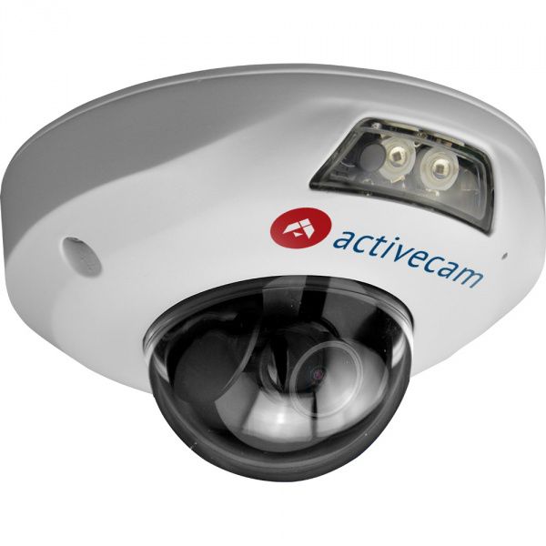 Видеокамера IP ACTIVECAM AC-D4121IR1, 2.8 мм, белый Видеокамера IP ACTIVECAM AC-D4121IR1, 2.8 мм, белыйКамеры видеонаблюдения<br>матрица: Sony Exmor CMOS, 2.1Мп, объектив 2.8 мм; исполнение: уличная; видео: 25 кадр/с, 1920 х 1080; ИК-подсветка; съемка в HDR; PoE; слот для карт памяти; влагозащищенная; низкотемпературная; микрофон; RJ-45<br><br>Цвет: белый
