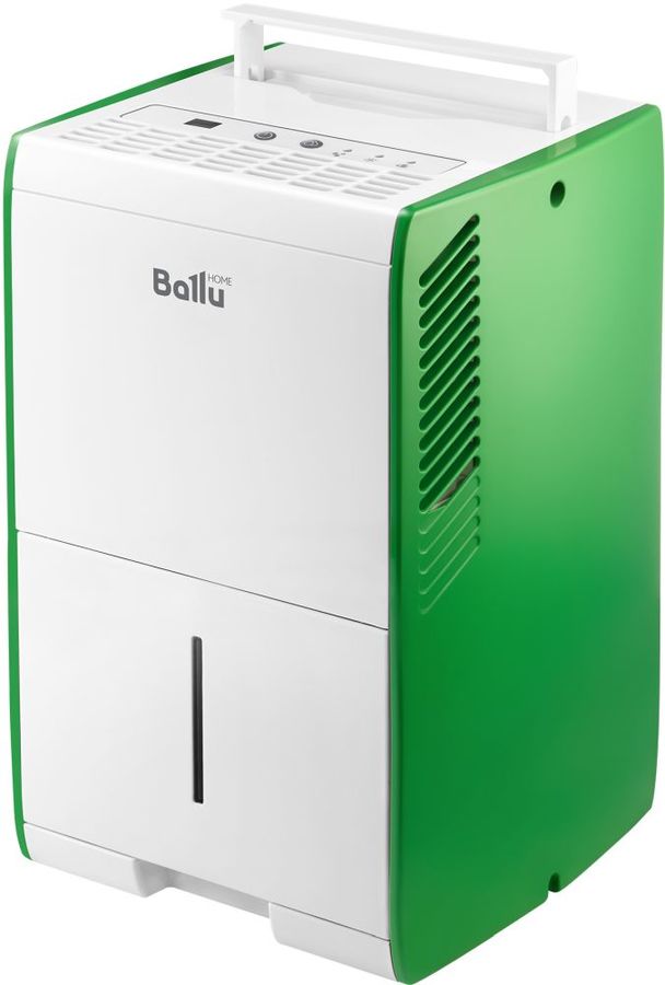 Осушитель воздуха BALLU BDH-15L белый Осушитель воздуха BALLU BDH-15L белыйОсушители воздуха<br>мощность: 205Вт, производительность осушения: 15 л/сут, бак конденсата: 2л, рекомендуемая площадь 18м2, хладагент: R134A, уровень шума: 40дБ, таймер<br><br>Цвет: белый