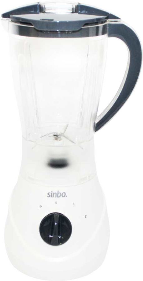 Блендер SINBO SHB 3062, стационарный, белый Блендер SINBO SHB 3062, стационарный, белыйБлендеры<br>тип: стационарный, мощность: 400Вт, скоростей/режимов - 2, импульсный режим, измельчитель, цвет: белый<br><br>Цвет: белый