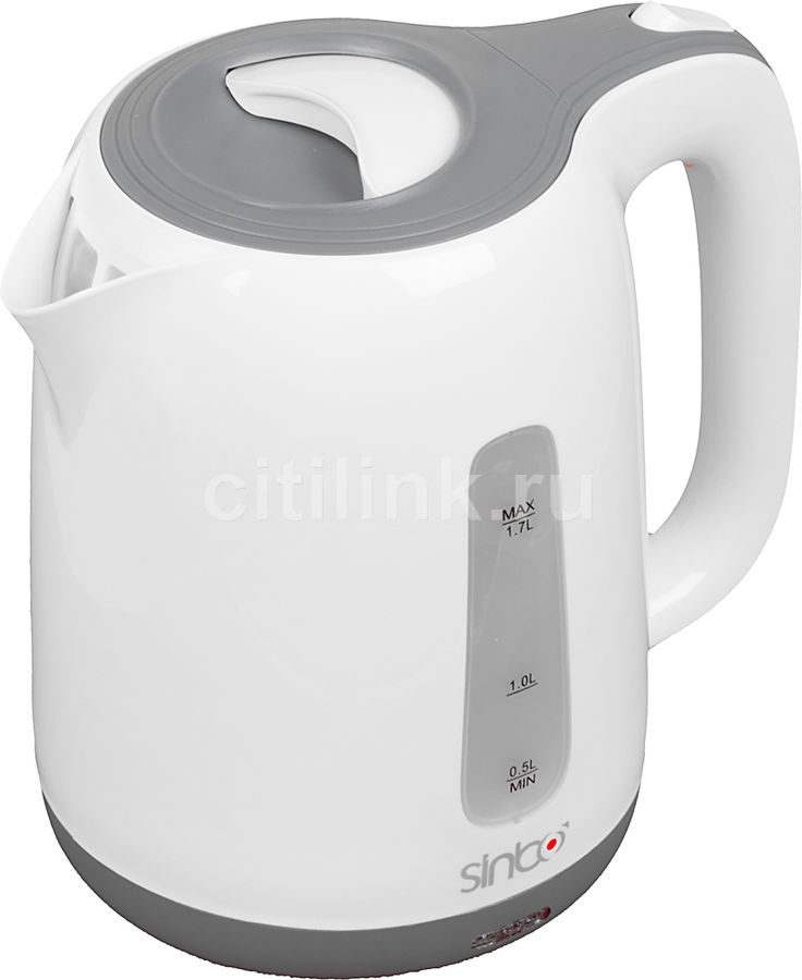 Чайник электрический SINBO SK 7358, 2200Вт, слоновая кость Чайник электрический SINBO SK 7358, 2200Вт, слоновая костьЧайники электрические<br>мощность - 2200Вт; объем - 1.7л; корпус - пластик; фильтр от накипи, цвет - слоновая кость<br><br>Цвет: слоновая кость
