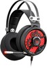 Наушники с микрофоном A4 Bloody M660, мониторы, черный / красный [m660 b/r]