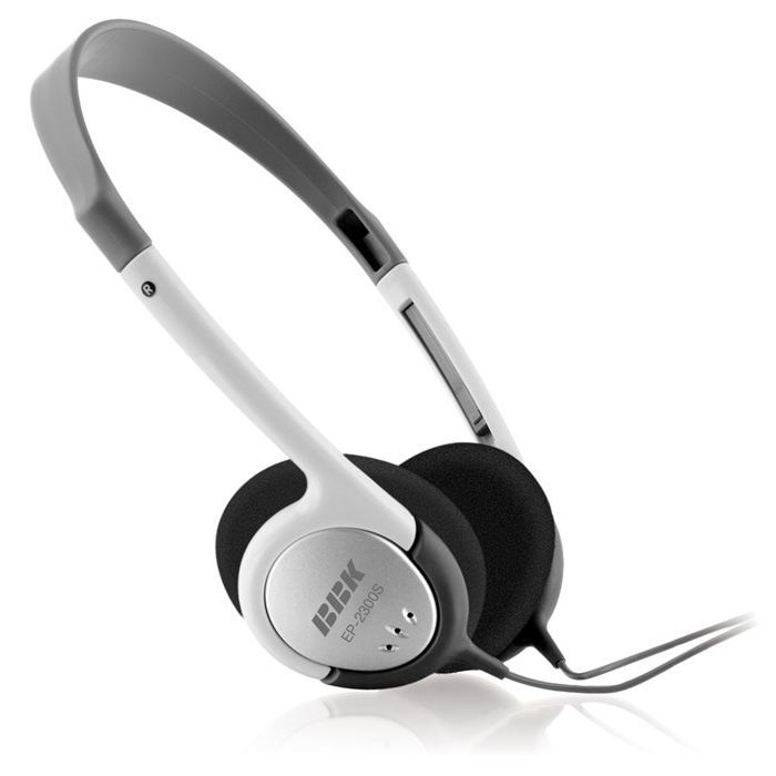 Наушники BBK EP-2300S, накладные, серый, проводные Наушники BBK EP-2300S, накладные, серый, проводныеНаушники<br>тип соединения: проводные; акустический тип: открытые; тип амбушюр: накладные<br><br>Цвет: серый