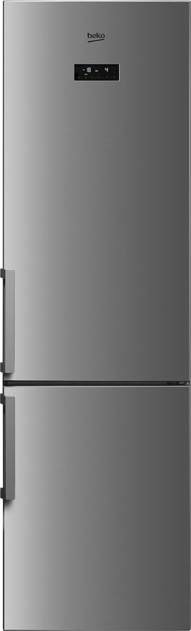 Холодильник BEKO RCNK356E21X, двухкамерный, нержавеющая сталь