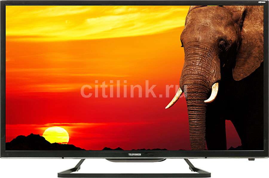 LED телевизор TELEFUNKEN TF-LED32S41T2 R, 32, HD READY (720p), черный LED телевизор TELEFUNKEN TF-LED32S41T2 R, 32, HD READY (720p), черныйТелевизоры<br>диагональ: 32; яркость: 240кд/м2; разрешение: 1366 x 768; HDTV HD READY (720p); тюнер DVB-T; DVB-T2; DVB-С; тип USB: мультимедийный; VESA 200x100; цвет: черный<br><br>Цвет: черный