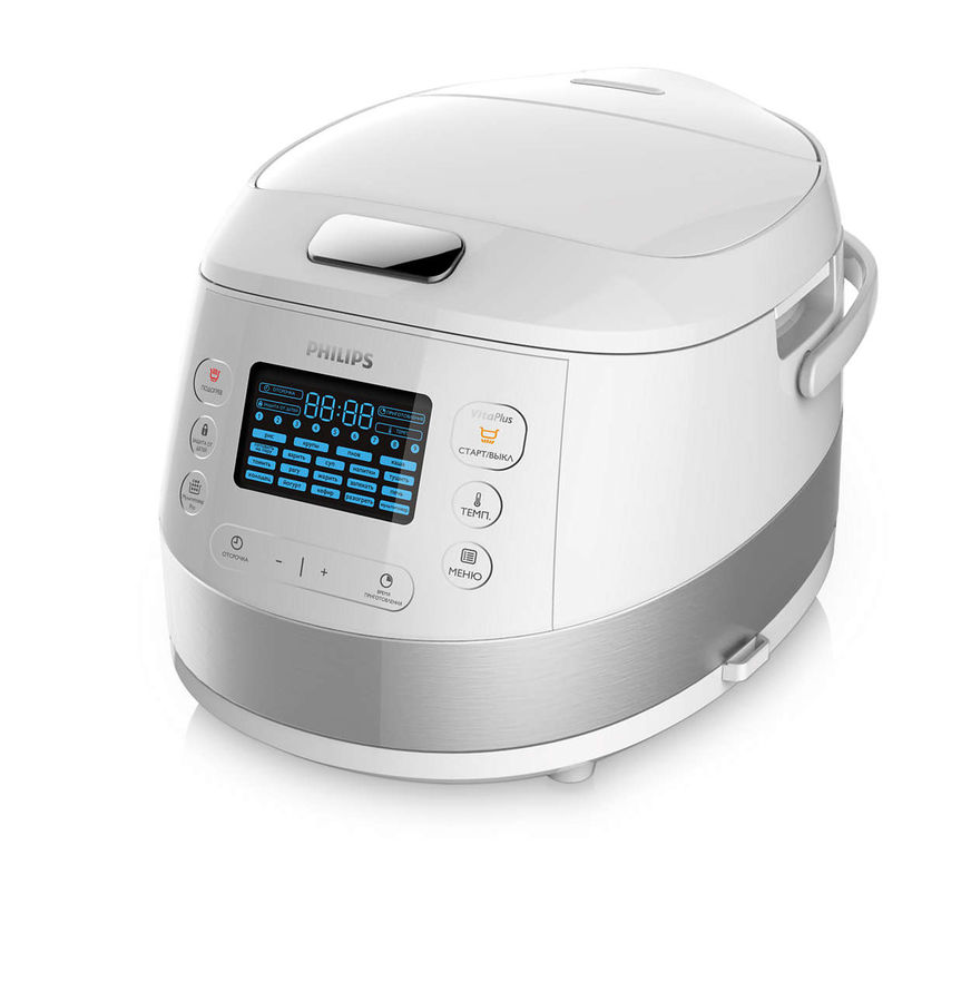 Мультиварка PHILIPS HD4731/03, 980Вт, белый/серебристый Мультиварка PHILIPS HD4731/03, 980Вт, белый/серебристыйМультиварки<br>мощность 980Вт, объем 5л, таймер, антипригарное покрытие, пароварка в комплекте, подходит для посудомоечной машины, книга рецептов цвет- белый/серебристый<br><br>Цвет: белый/серебристый