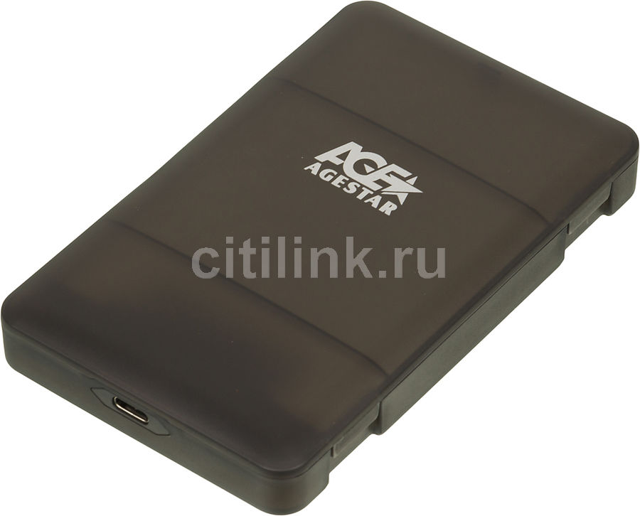 Внешний корпус для HDD/SSD AGESTAR 31UBCP3C, черный Внешний корпус для HDD/SSD AGESTAR 31UBCP3C, черныйКорпуса для жестких дисков<br>отсек для 2.5 - 1<br>