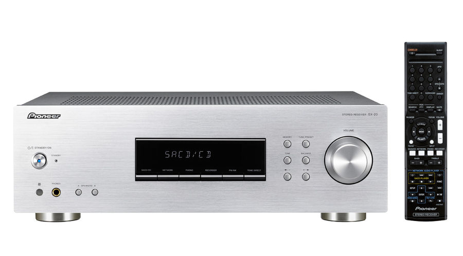 AV-ресивер PIONEER SX-20-S, серебристый AV-ресивер PIONEER SX-20-S, серебристыйРесиверы Hi-Fi<br>стерео; мощность на канал: 100Вт(8 Ом); сигнал / шум 100дБ; цвет: серебристый<br><br>Цвет: серебристый