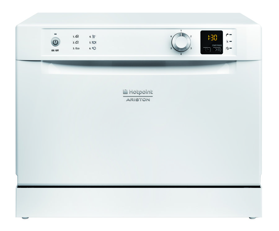 Посудомоечная машина HOTPOINT-ARISTON HCD 662 EU, компактная, белая Посудомоечная машина HOTPOINT-ARISTON HCD 662 EU, компактная, белаяПосудомоечные машины<br>тип - компактная, сушка- конденсационная, загрузка 6-комплектов посуды, класс мойки A, класс сушки A, управление- электронное, таймер, дисплей, цвет - белый<br><br>Цвет: белый