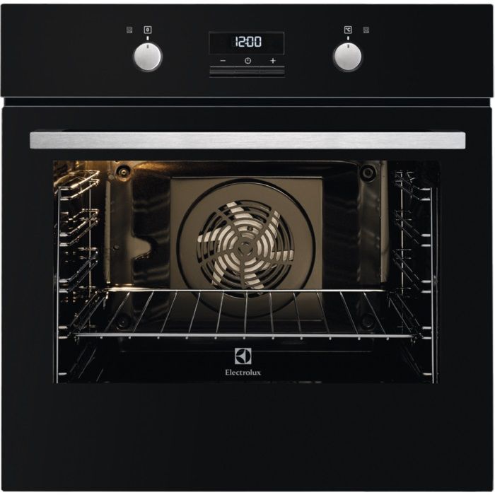 Духовой шкаф ELECTROLUX OPEB4330B, черный Духовой шкаф ELECTROLUX OPEB4330B, черныйЭлектрические духовые шкафы<br>электрическая; мощность подключения: 2780Вт; объем: 72л; гриль; ширина 59.4см; цвет: черный<br><br>Цвет: черный