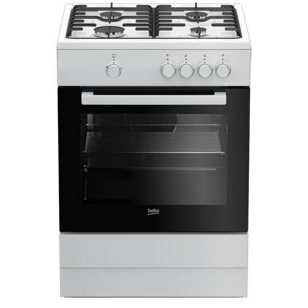 Газовая плита BEKO FSG62000W, газовая духовка, белый Газовая плита BEKO FSG62000W, газовая духовка, белыйГазовые плиты<br>тип духовки- газовая, ящик для посуды, ширина 60см цвет- белый<br><br>Цвет: белый